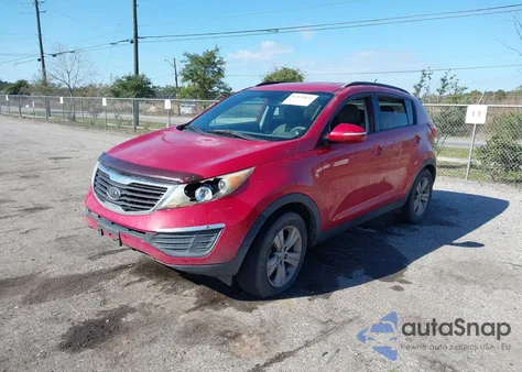 2011 Kia Sportage Lx из США, поврежденный, VIN KNDPB3A26B7029670